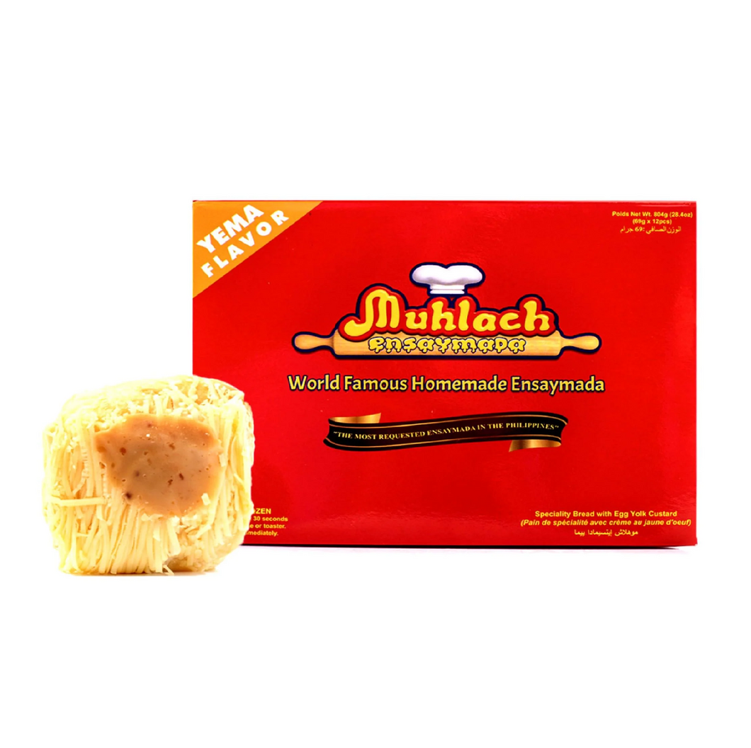 MUHLACH ENSAYMADA YEMA  60 GRAMS