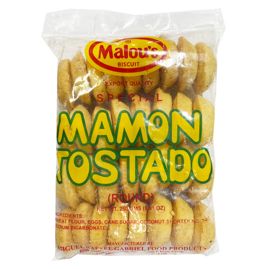MALOU'S  MAMON TOSTADO 210 GRAMS