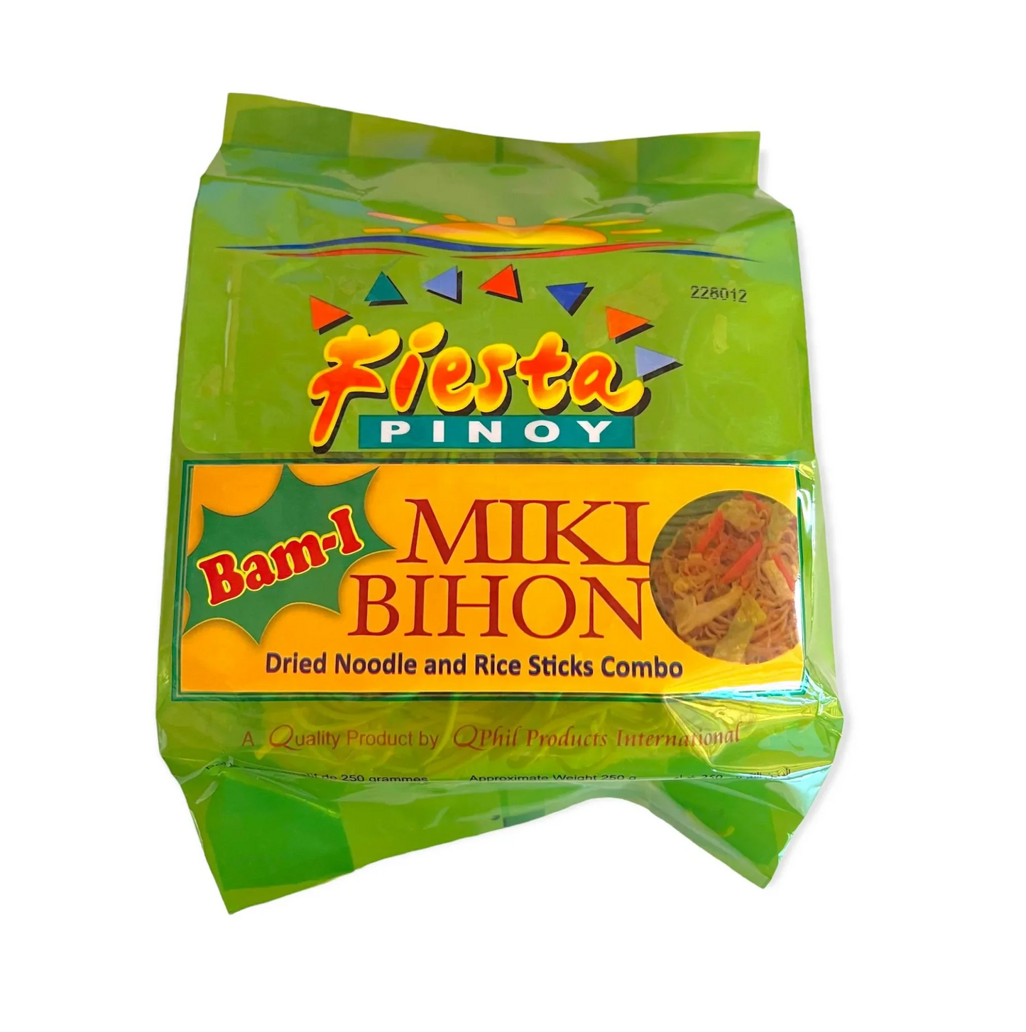 FIESTA PINOY BAMI- I MIKI BIHON 250 GRAMS