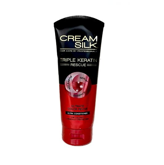 CREAM SILK  TRIPLE  KERATIN COLOR REVIVE 180ML