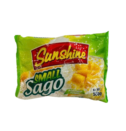 SUNSHINE SMALL SAGO GREEN 500 GRAMS