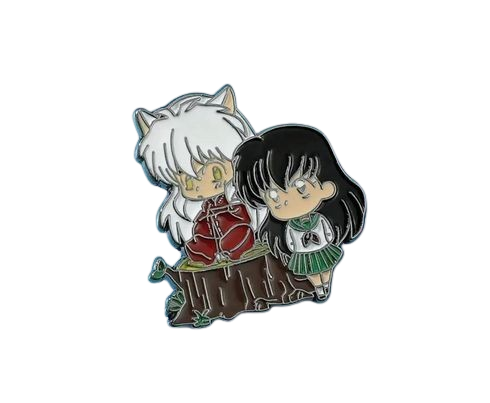 ENAMEL PIN - INUYASHA AND KAGOME