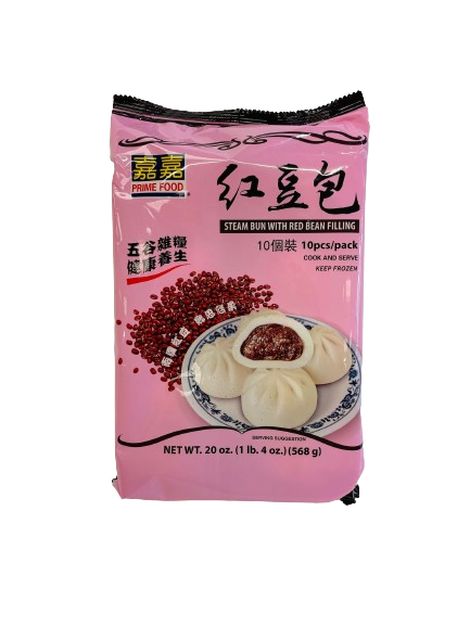 PRIME FOOD STEAM BUN WITH RED BEAN