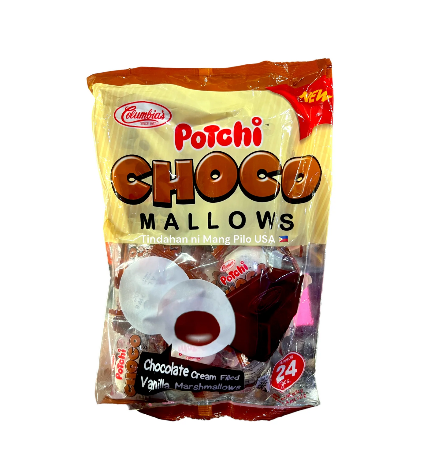 POTCHI MALLOWS CHOCO 84 GRAMS
