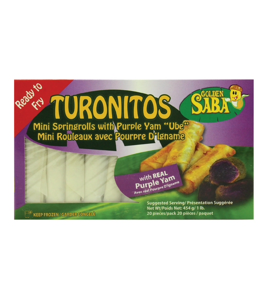 GOLDEN SABA FROZEN TURONITOS WITH UBE