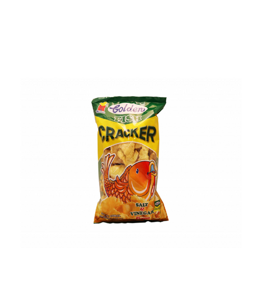 GOLDEN FISH CRACKER SALT & VINEGAR 7 OZ