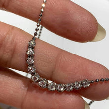 Load image into Gallery viewer, .50 carat DIAMOND NECKLACE IN 900 PLATINUM
