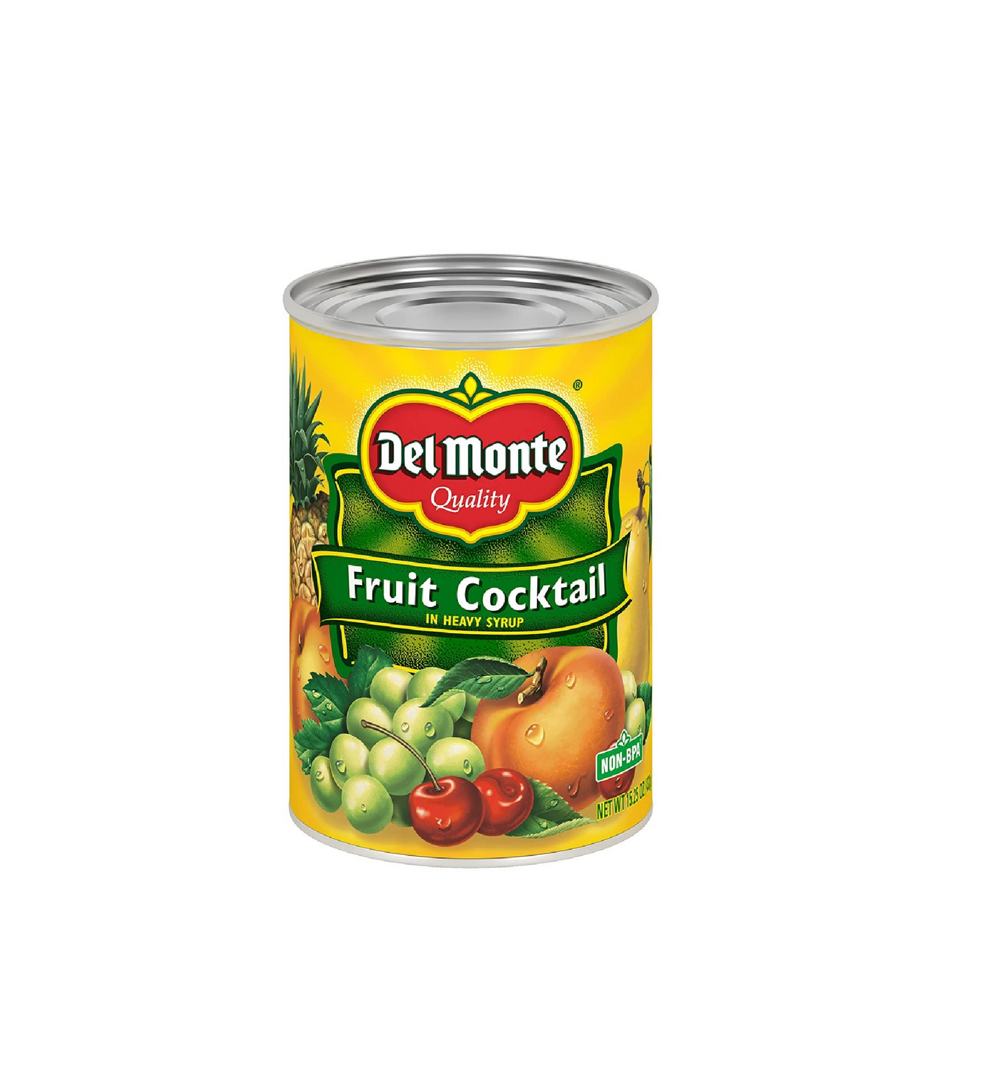 DEL MONTE FRUIT COCKTAIL IN HEAVY SYRUP  15.25 OZ