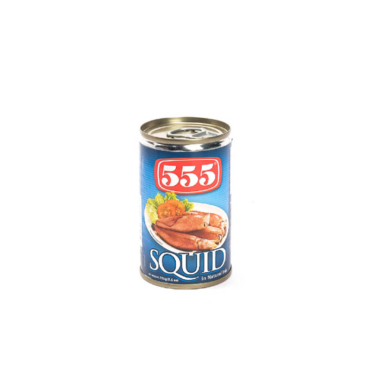 555 SQUID IN NATURAL OIL 5.5 OZ