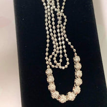 Load image into Gallery viewer, .50 carat DIAMOND NECKLACE IN 900 PLATINUM
