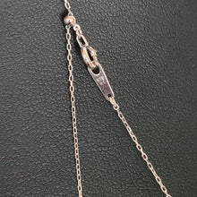 Load image into Gallery viewer, 18k Whitegold Diamond Necklace w/ diamond pendant
