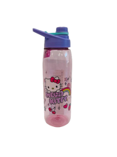 Load image into Gallery viewer, SILVER BUFFALO  HELLO KITTY 28 OZ WATER BOTTLE PLASTIC PINK
