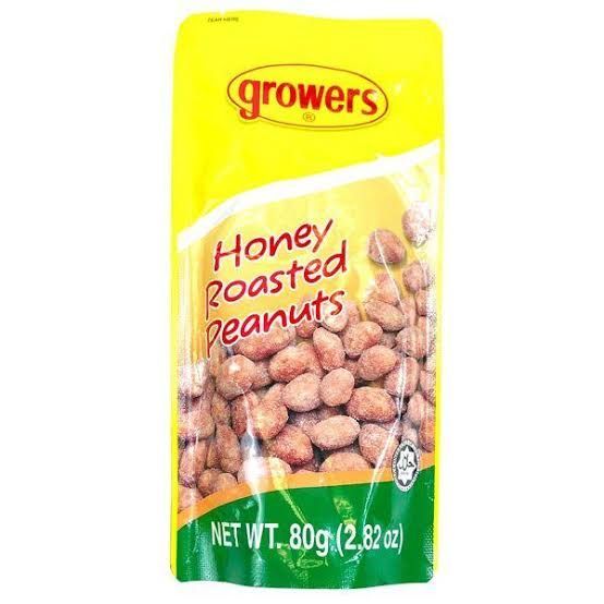 GROWERS HONEY ROASTED NUTS 80 GM