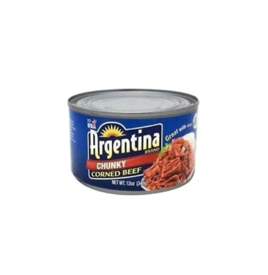 ARGENTINA CHUNKY CORNED BEEF BLUE 12 OZ