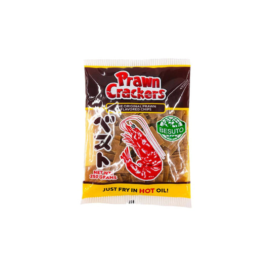 BESUTO PRAWN CRACKERS ORIG 250GRAMS
