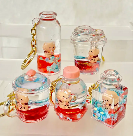 Bear Floaty Key Charm
