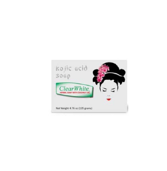 CLEAR WHITE KOJIC ACID SOAP 135 G
