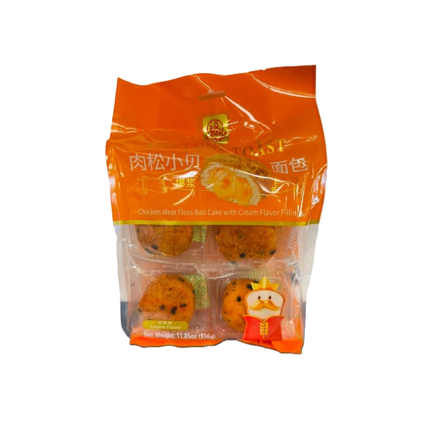 FORTUNE CHICKEN MEAT FLOSS WITH CREAM FILLING
