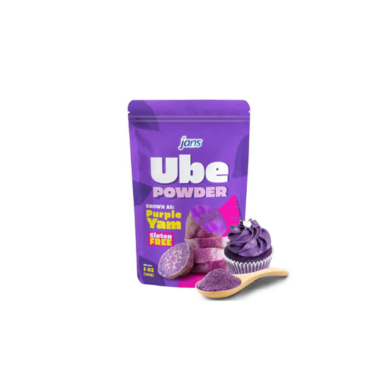 JANS NATURAL UBE POWDER 5 OZ
