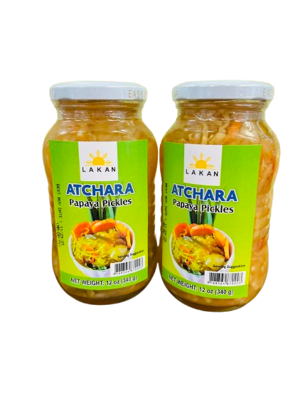 LAKAN PAPAYA PICKLES ( ATCHARA ) 12 OZ