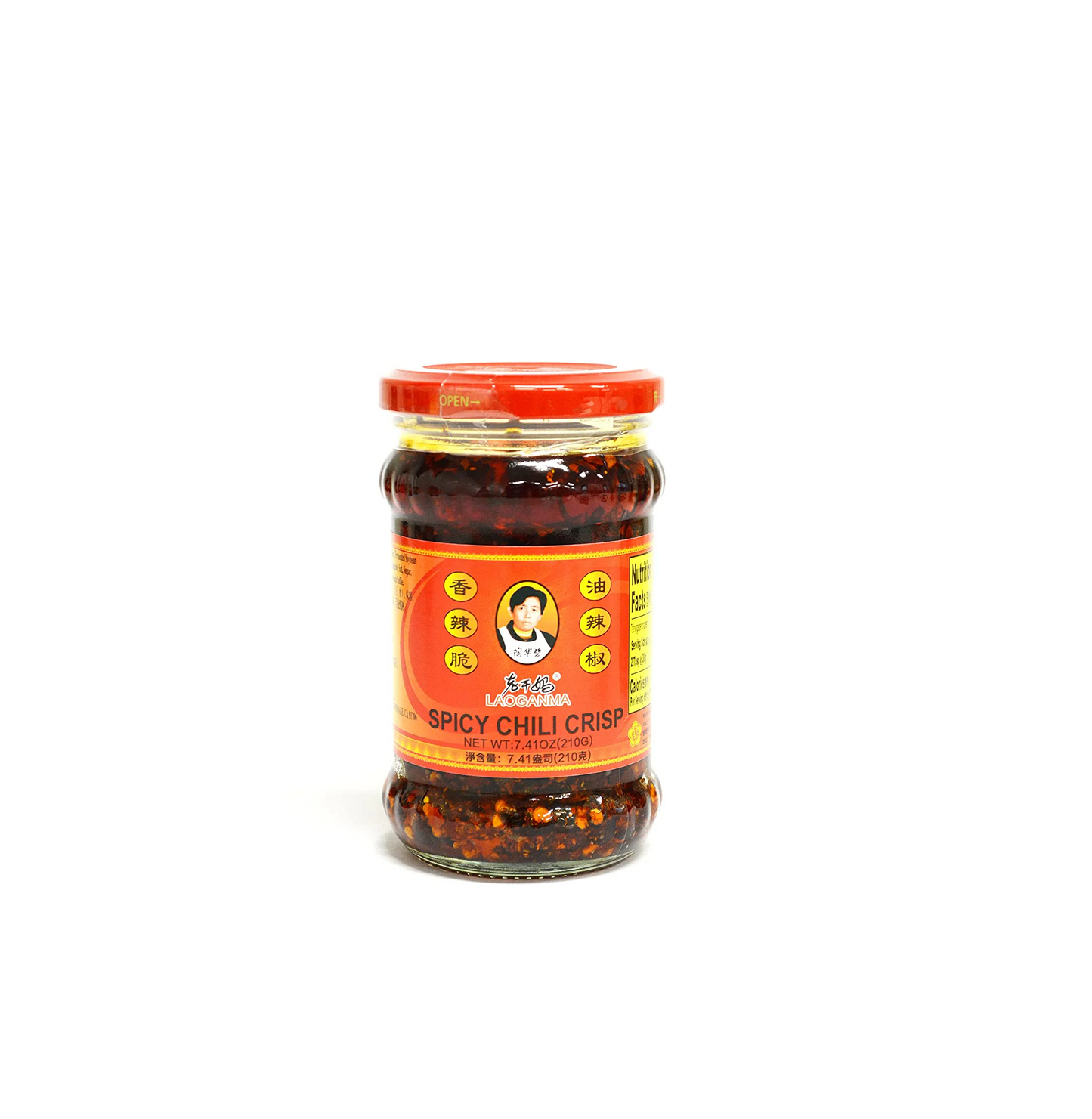 LAOGONMA FRIED SPICY CHILI IN OIL 210 GRAMS