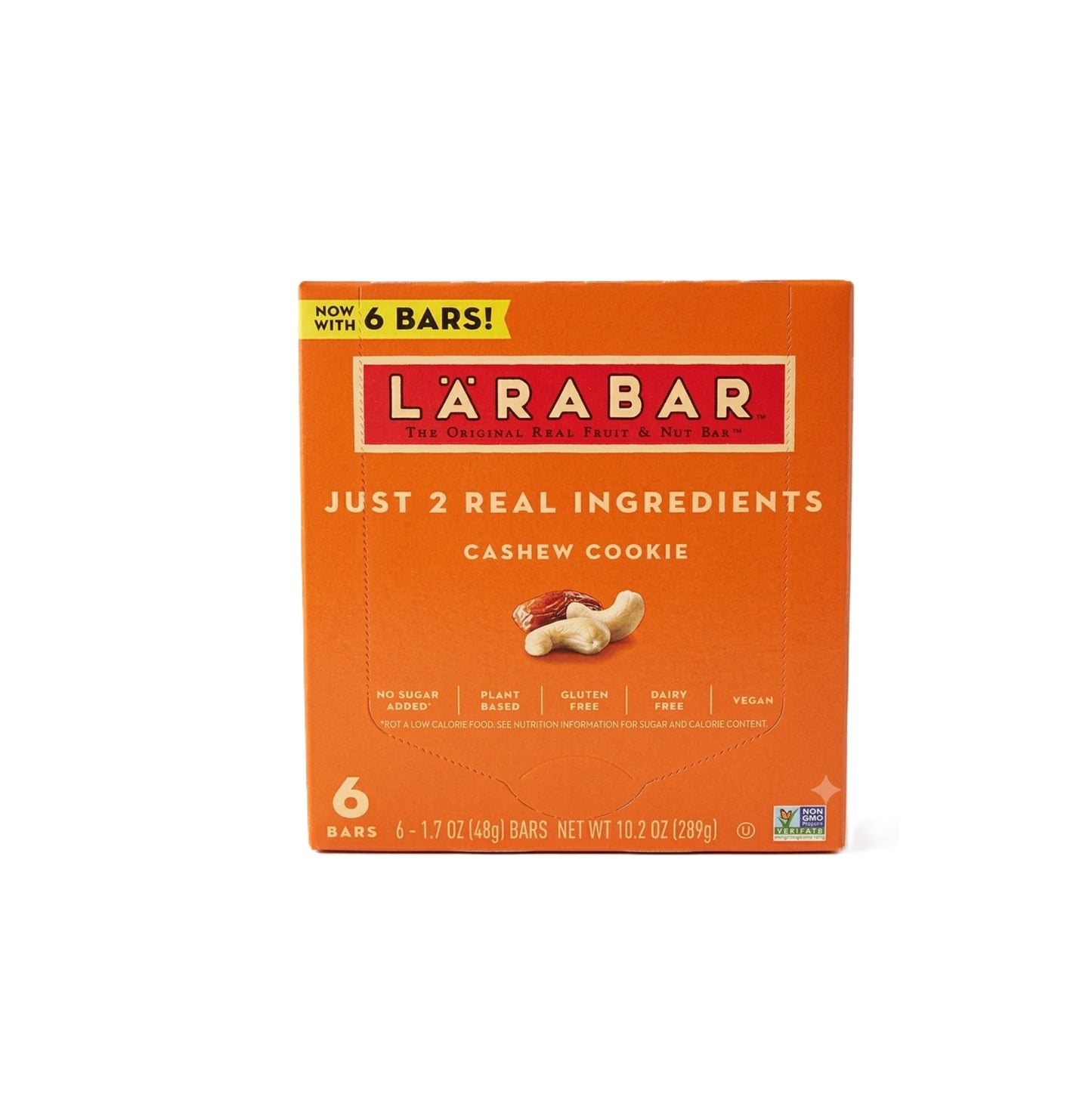 LARABAR CASHEW COOKIE FRUIT AND NUT BAR