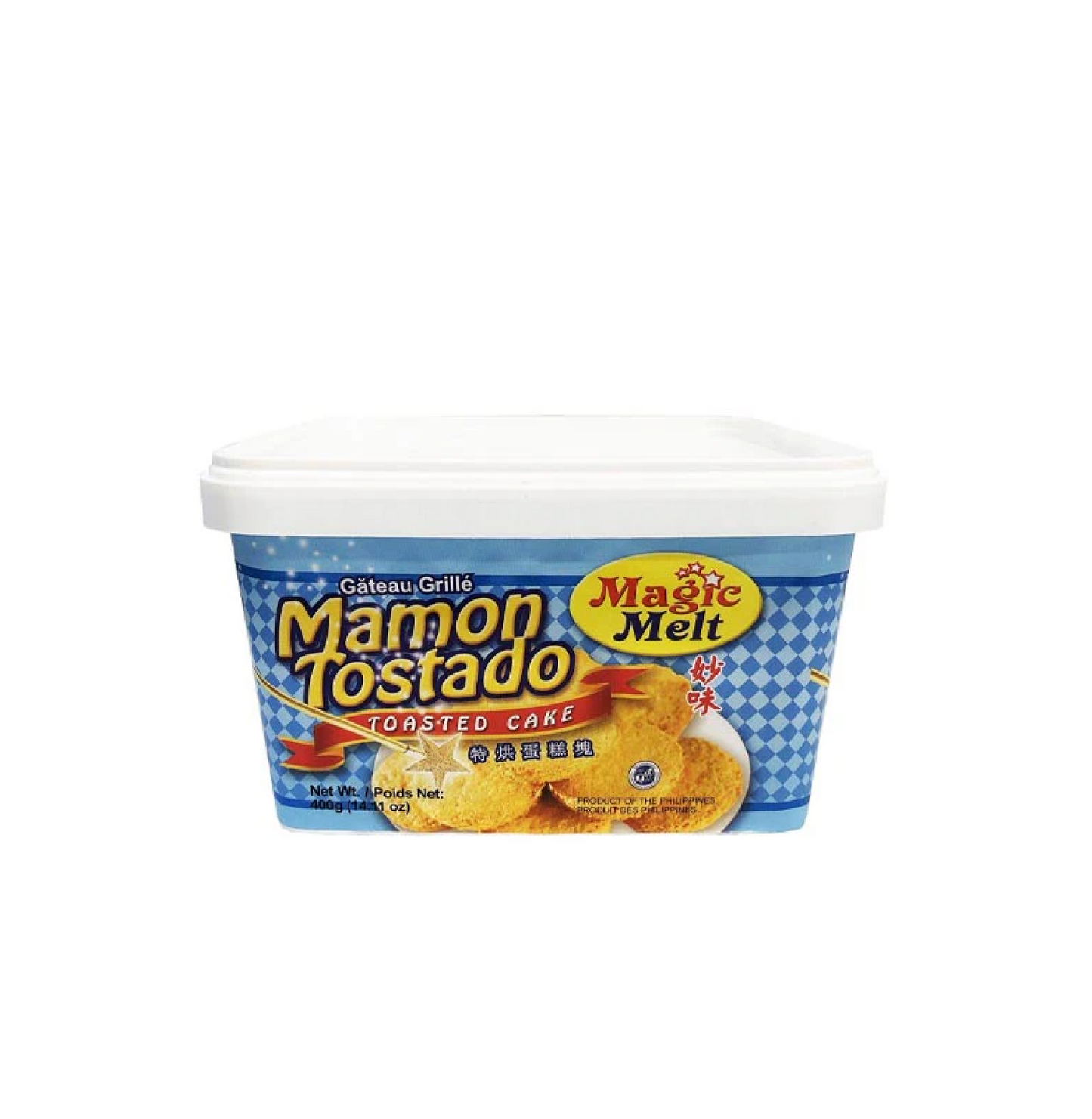 MAGIC MELT MAMON TOSTADO  PAIL 400 GRAMS