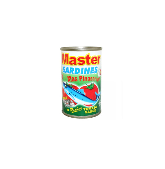 MASTER SARDINES IN TOMATO SAUCE 155 GRAMS