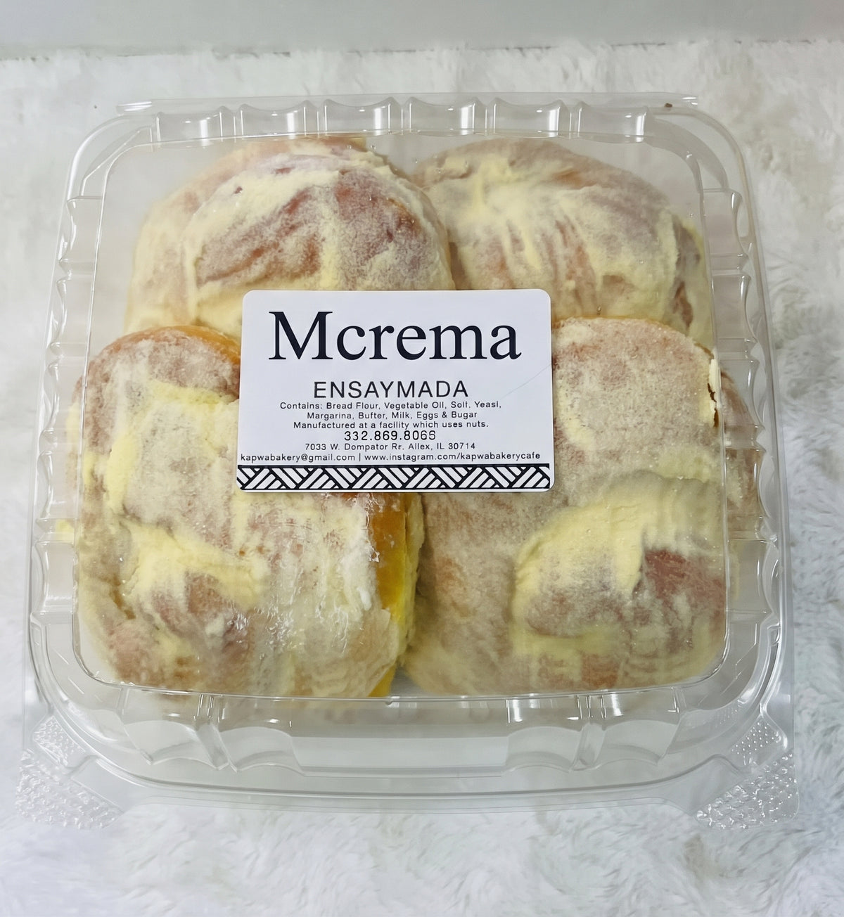MCREMA ENSAYMADA CLASSIC (4 pk)