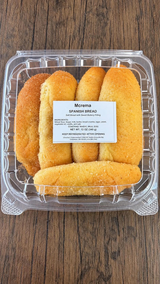 MCREMA SPANISH BREAD 6 PCS