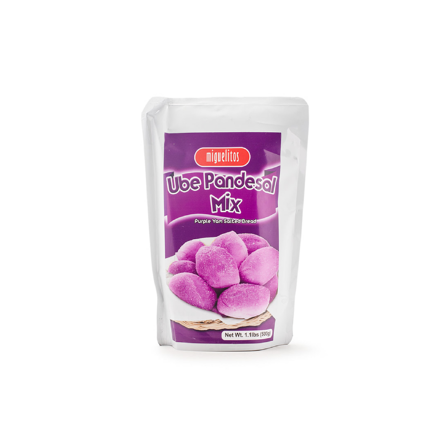 MIGUELITOS UBE PANDESAL MIX 500 GRAMS