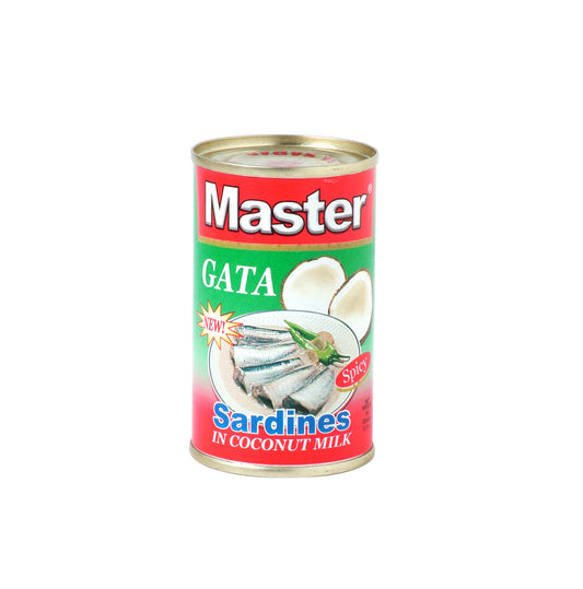 MASTER SARDINES IN COCONUT MILK 155 GRAMS