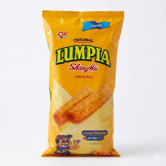 OK LUMPIA SHANGHAI CEREAL ROLL CHEESE 65 G
