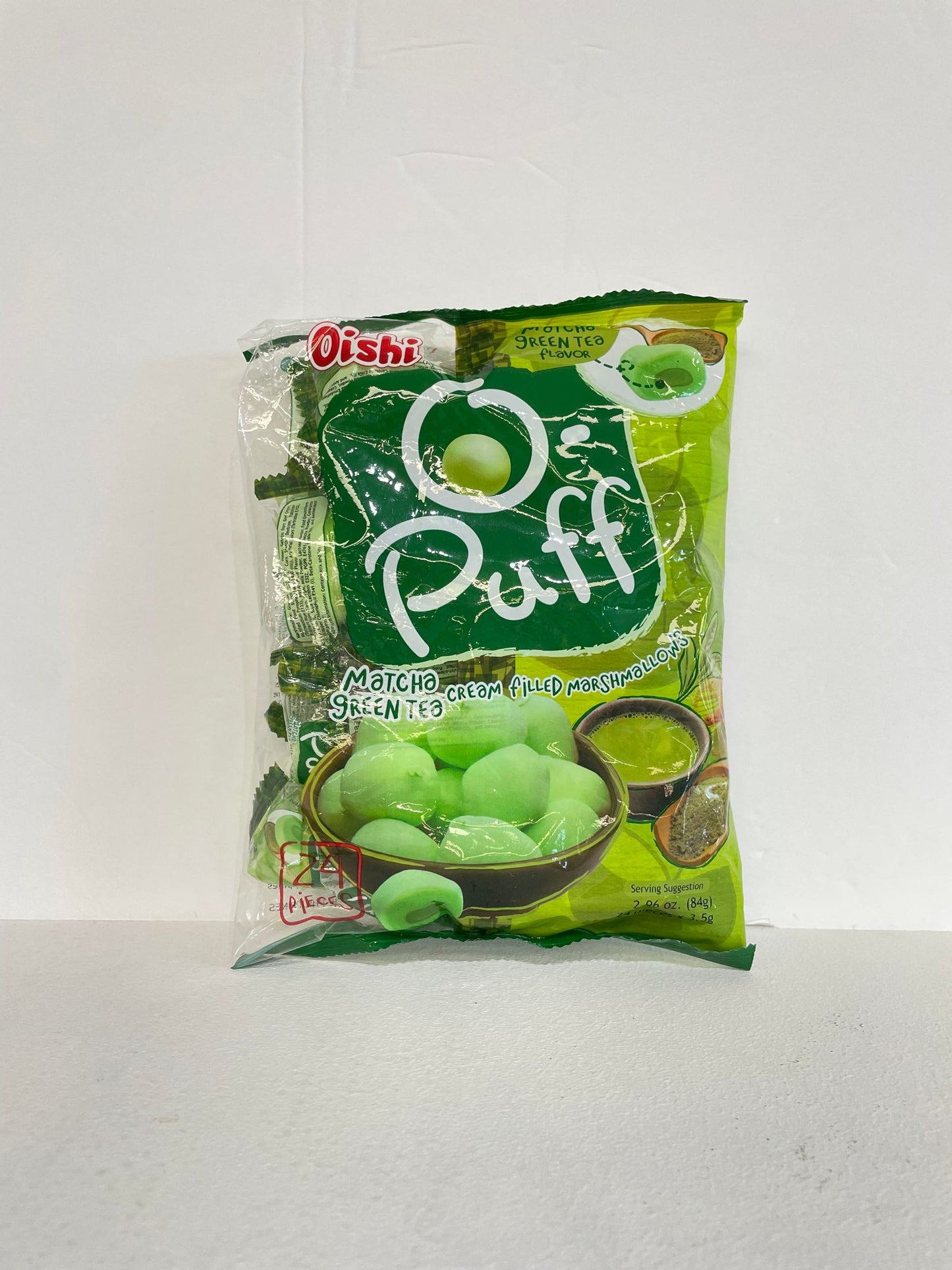 OISHI O'PUFF MATCHA FLAVOR