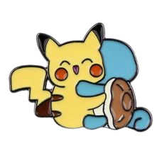 ENAMEL PIN - PIKACHU AND SQUIRTLE