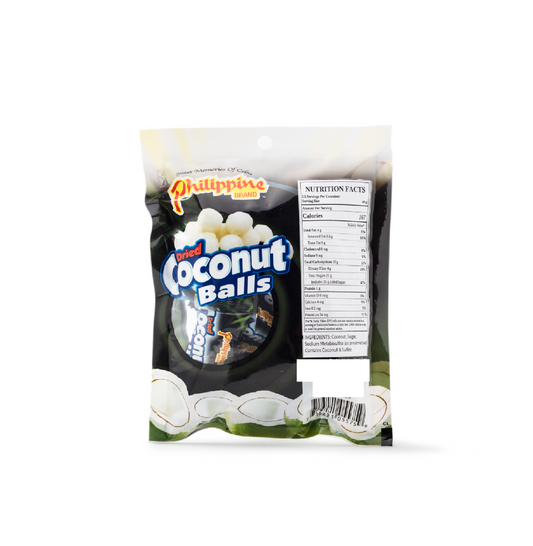 PHILIPPINE BRAND COCONUT BALLS 100 GRAMS