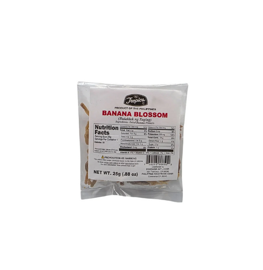 TROPICS BANANA BLOSSOM DRIED .88 OZ