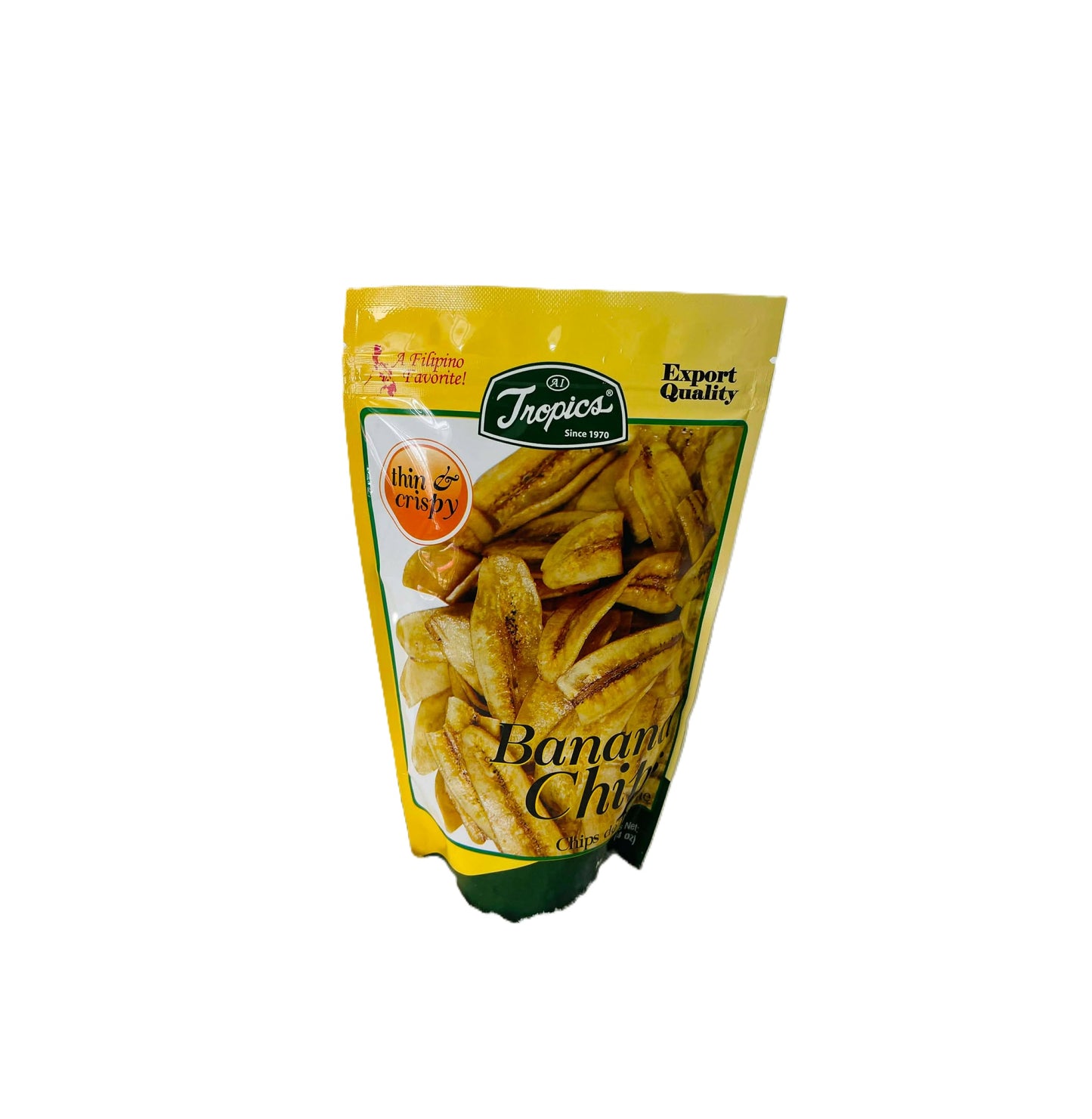 TROPICS BANANA CHIPS 4 OZ
