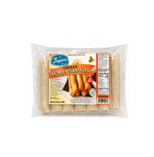 TROPICS CHICKEN LUMPIA 16 OZ