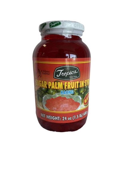 TROPICS KAONG SUGAR PALM RED 24 OZ