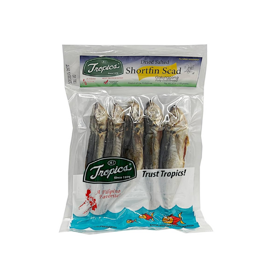 TROPICS SHORTFIN SCAD ( GALUNGGONG ) EVISCERATED 6 OZ