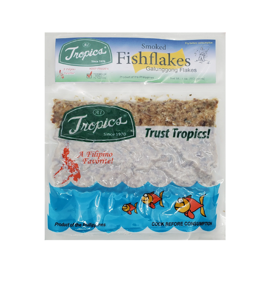TROPICS SMOKED FISH FLAKES 4 OZ
