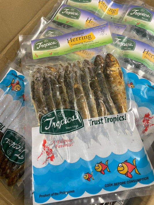TROPICS SMOKED HERRING ( TUNSOY ) WITH HEAD 6 OZ