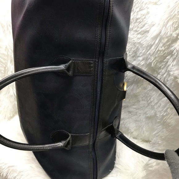 CHRISTIAN DIOR DUFFLE BAG VINTAGE NAVY