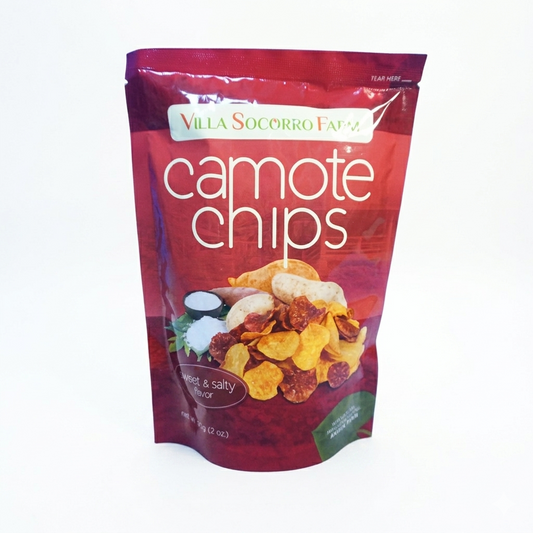 VILLA SOCORRO FARM CAMOTE CHIPS SWEET & SALTY
