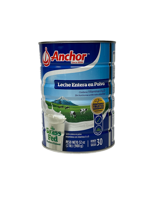 ANCHOR WHOLE POWDER MILK 900 GRAMS