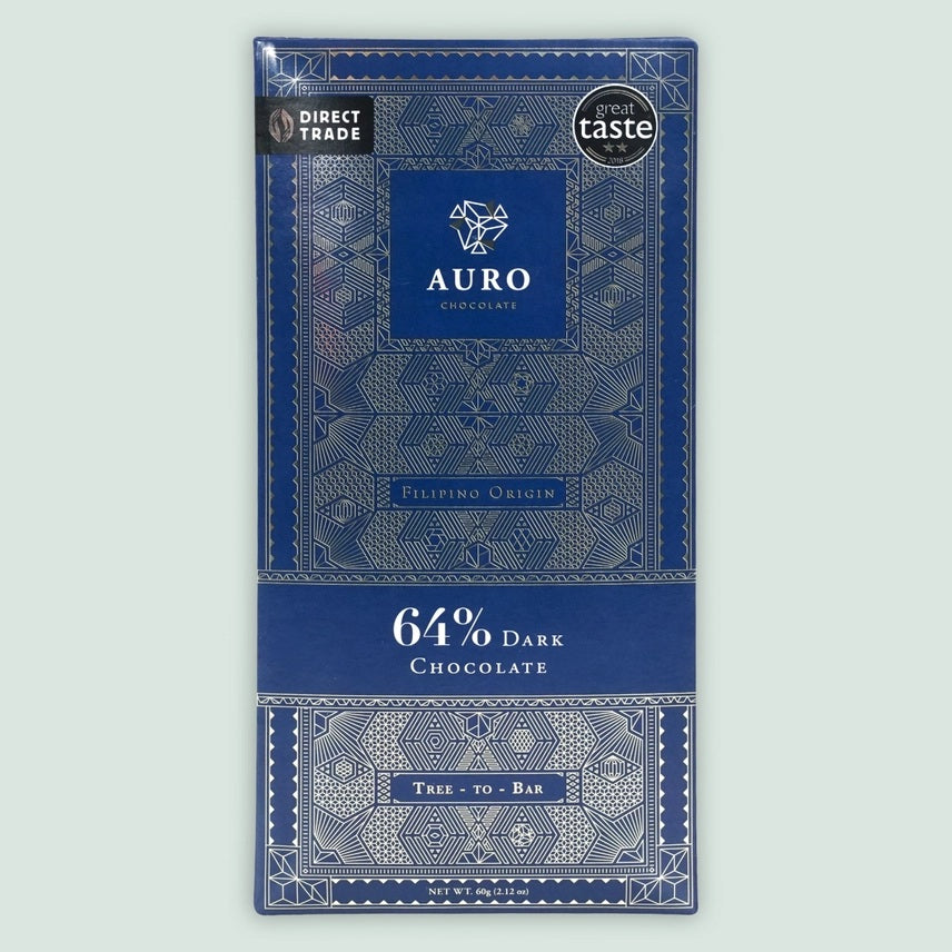 Auro Dark Chocolate Bar 64%