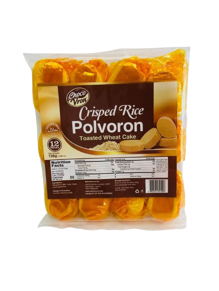 CHOCOVRON POLVORON CRISPED RICE PINIPIG