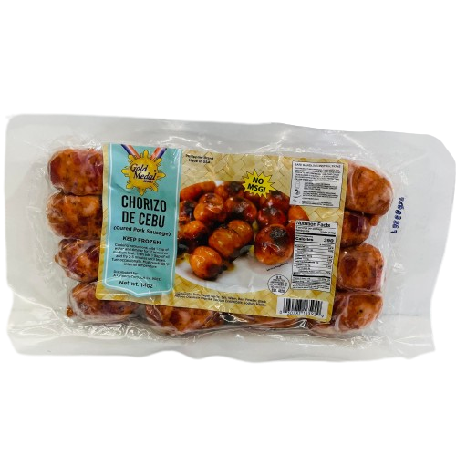 GOLD MEDAL CHORIZO DE CEBU 14 OZ