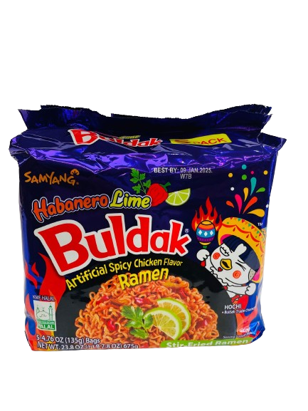 SAMYANG BULDAK HABANERO LIME SINGLE PACK